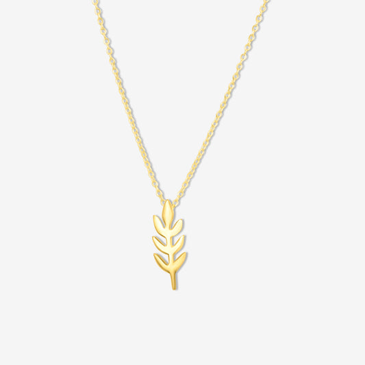 Leaf Charm Necklace